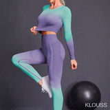 Conjunto deportivo Massu - Klouss - Chile - Mujer - Conjunto Deportivo - Calzas, Leggins, Polera deportiva, Ropa deportiva, Yoga