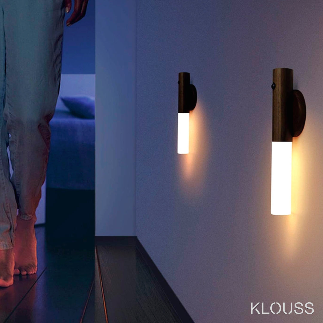 Lámpara de madera Led magnética recargable con sensor de movimiento - Klouss - Chile - Mujer - Lámpara - Home, lampara, led