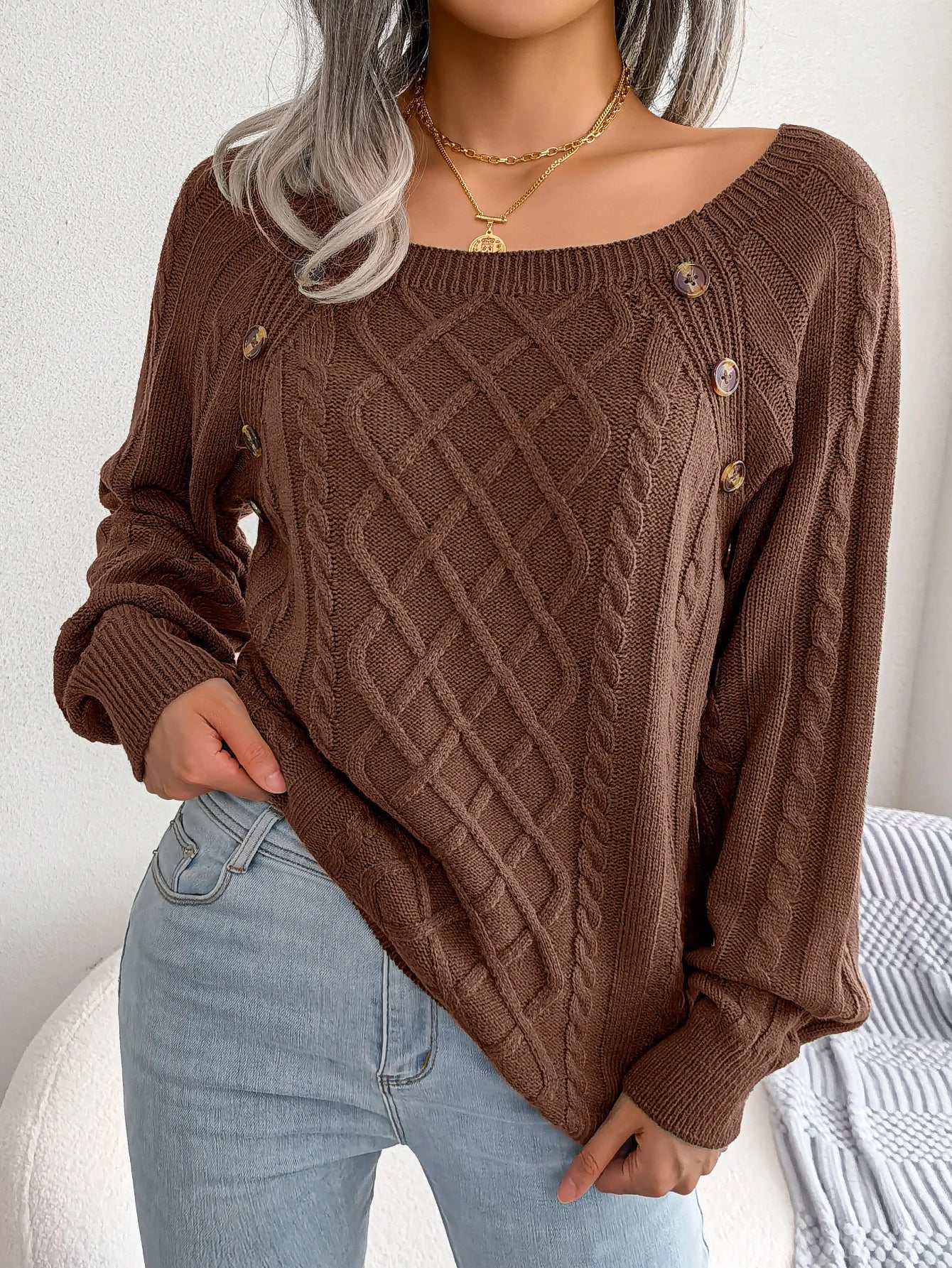 Sweater Las Cruces - Klouss - Chile - Mujer - Sweater - invierno, Otoño / Invierno, sweater