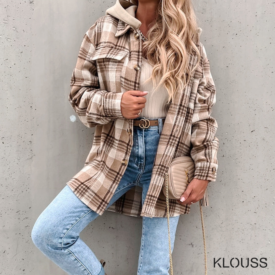 Caqueta con Capucha Mosby - Klouss - Chile - Mujer - Chaqueta - Chaqueta, invierno, Oferta, otoño
