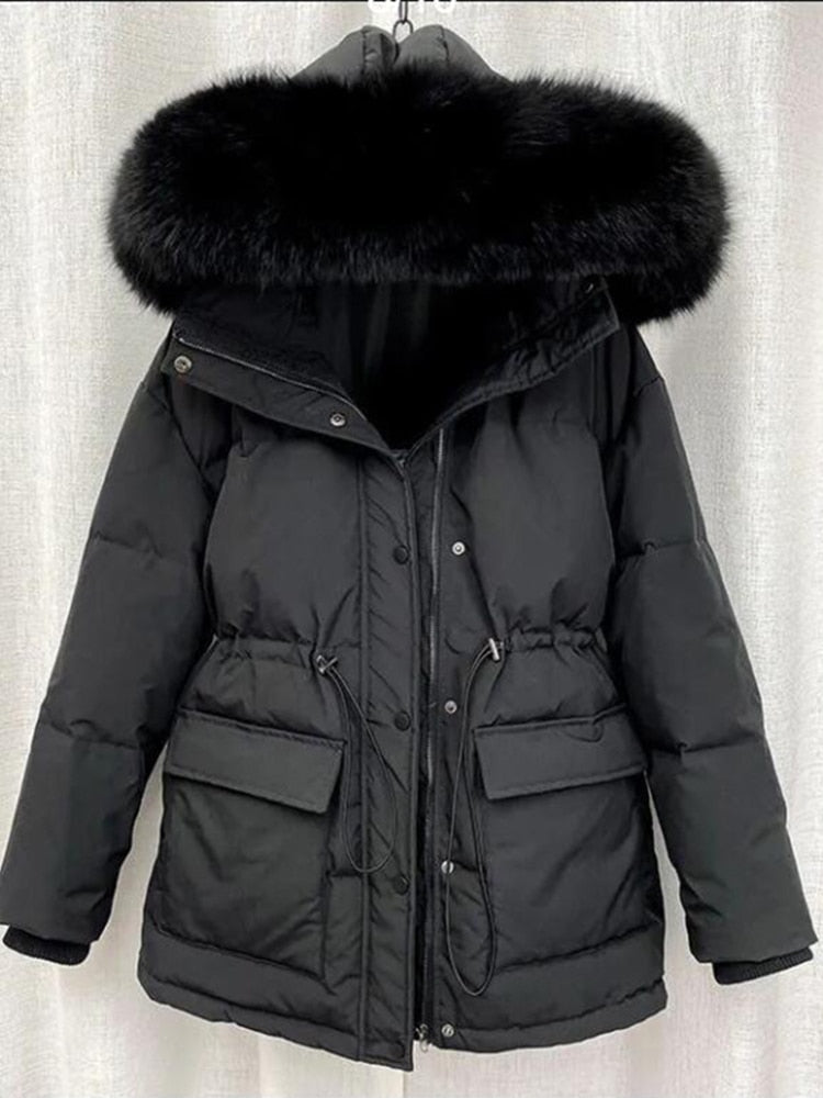 Parka con chiporro Kazan - Klouss - Chile - Mujer - - Chaqueta, invierno, Oferta, Otoño / Invierno