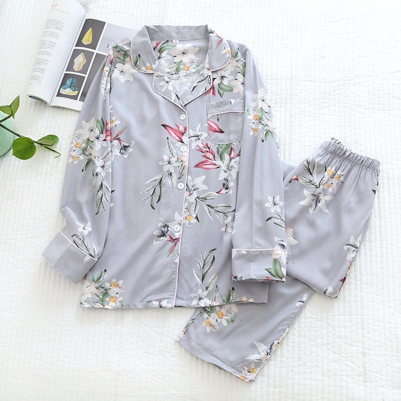 Pijama largo Chennai - Klouss - Chile - Mujer - Pijama - Pijama, Primavera