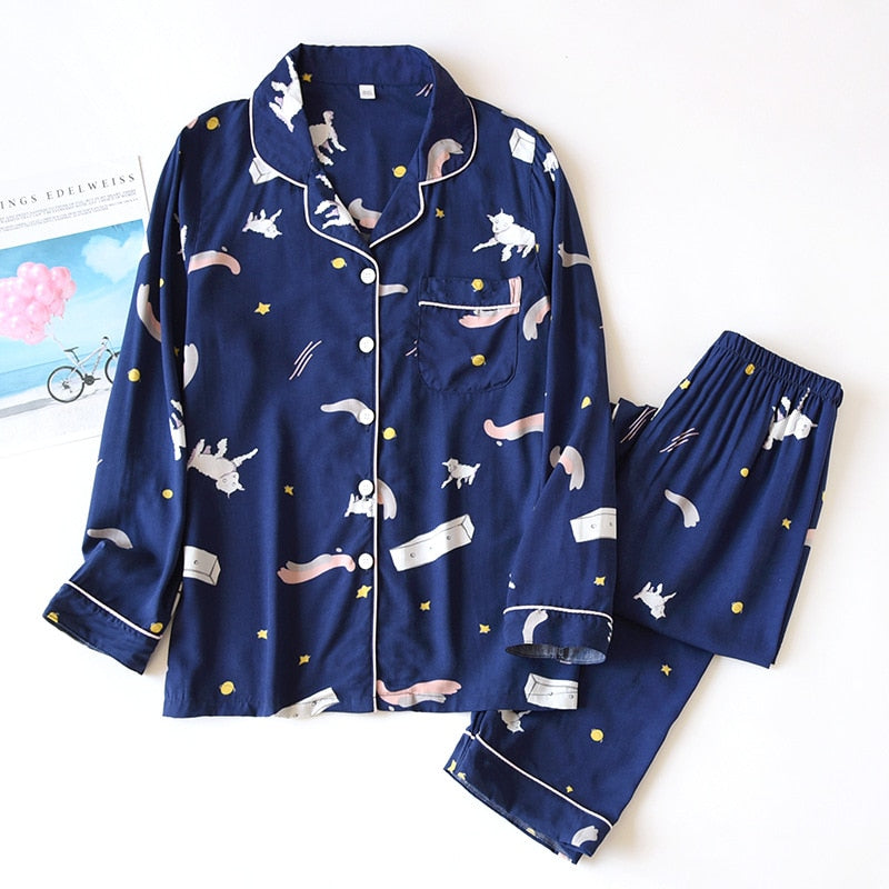 Pijama largo Chennai - Klouss - Chile - Mujer - Pijama - Pijama, Primavera