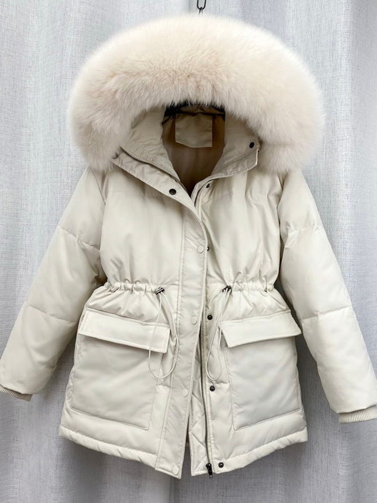 Parka con chiporro Kazan - Klouss - Chile - Mujer - - Chaqueta, invierno, Oferta, Otoño / Invierno