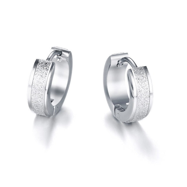 Aros Argolla con textura de Arena - Klouss - Chile - Mujer - Aros - 