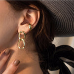 Aros de eslabón colgante - Klouss - Chile - Mujer - Aros - 