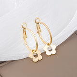 Aros colgante de flor - Klouss - Chile - Mujer - Aros - 